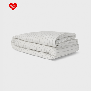 Stripe, Linen Duvet Cover, 100% French Flax Linen