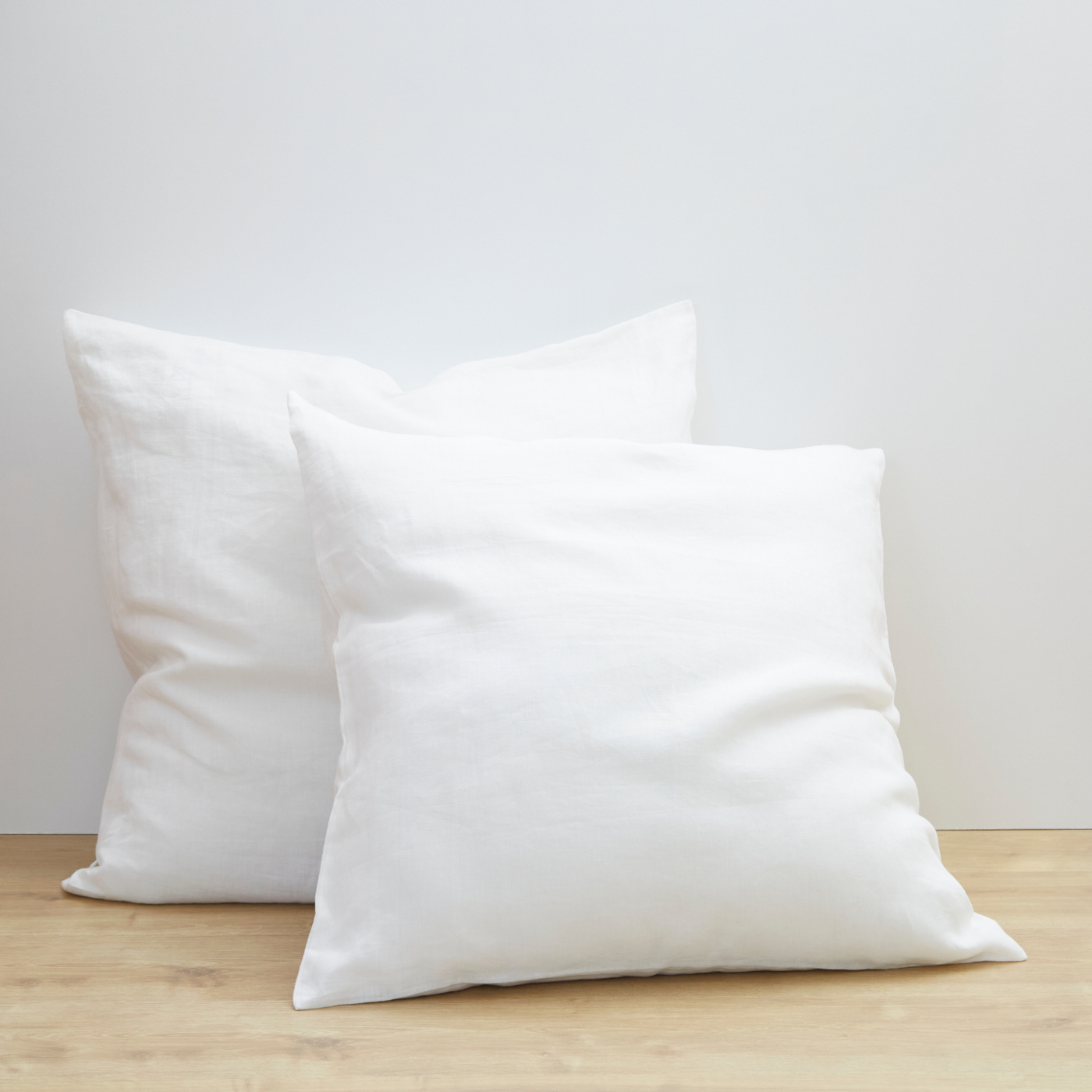 Sea-Salt, Linen Pillow Cover Set, 100% French Flax Linen