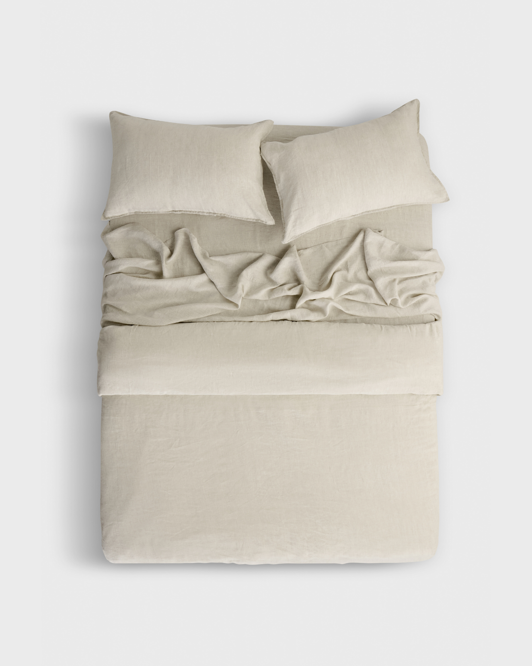 Natural, Duvet Cover Set, 100% French Flax Linen