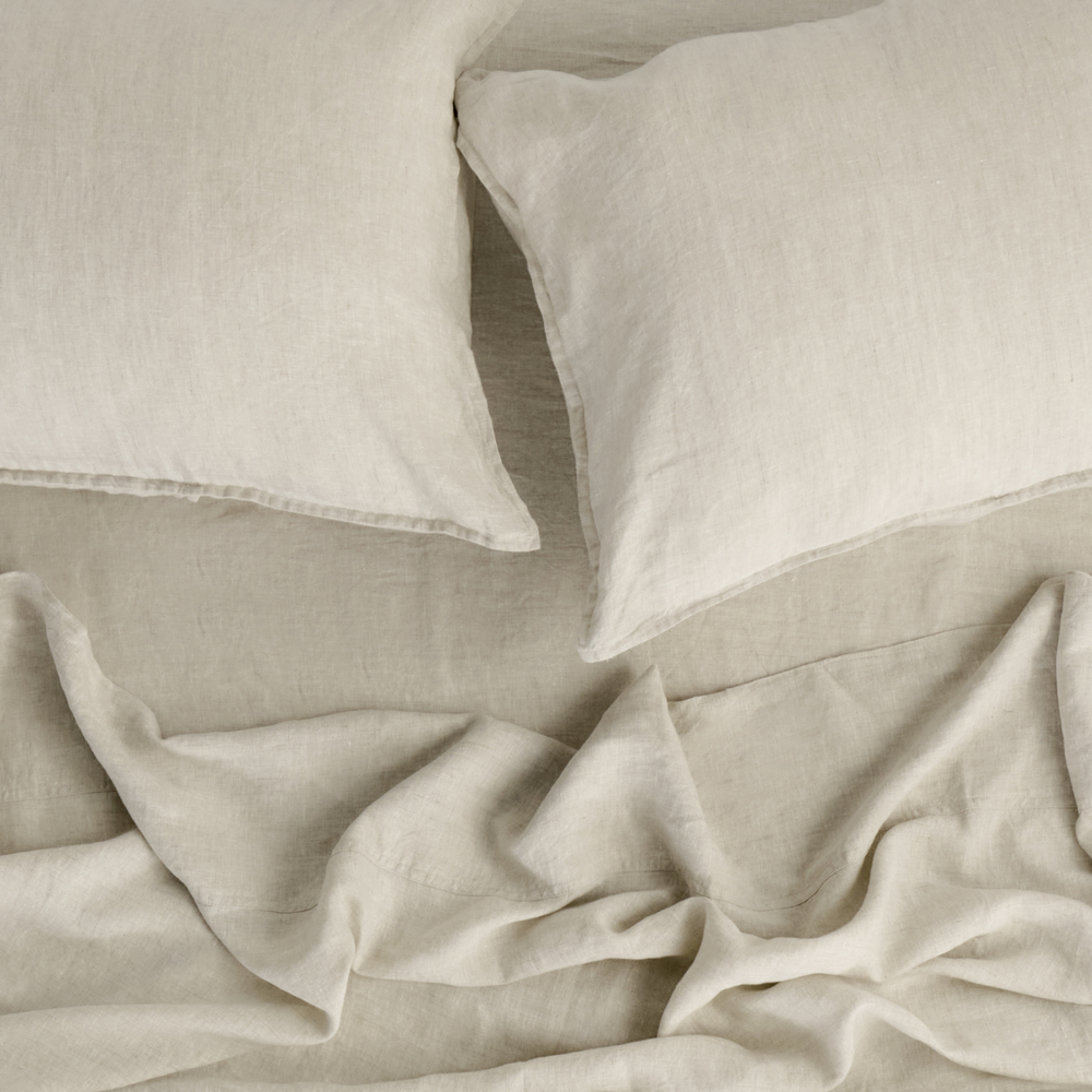Linen Roots Sheets Natural, Linen Sheet Set, 100% French Flax Linen – Linen To Bed