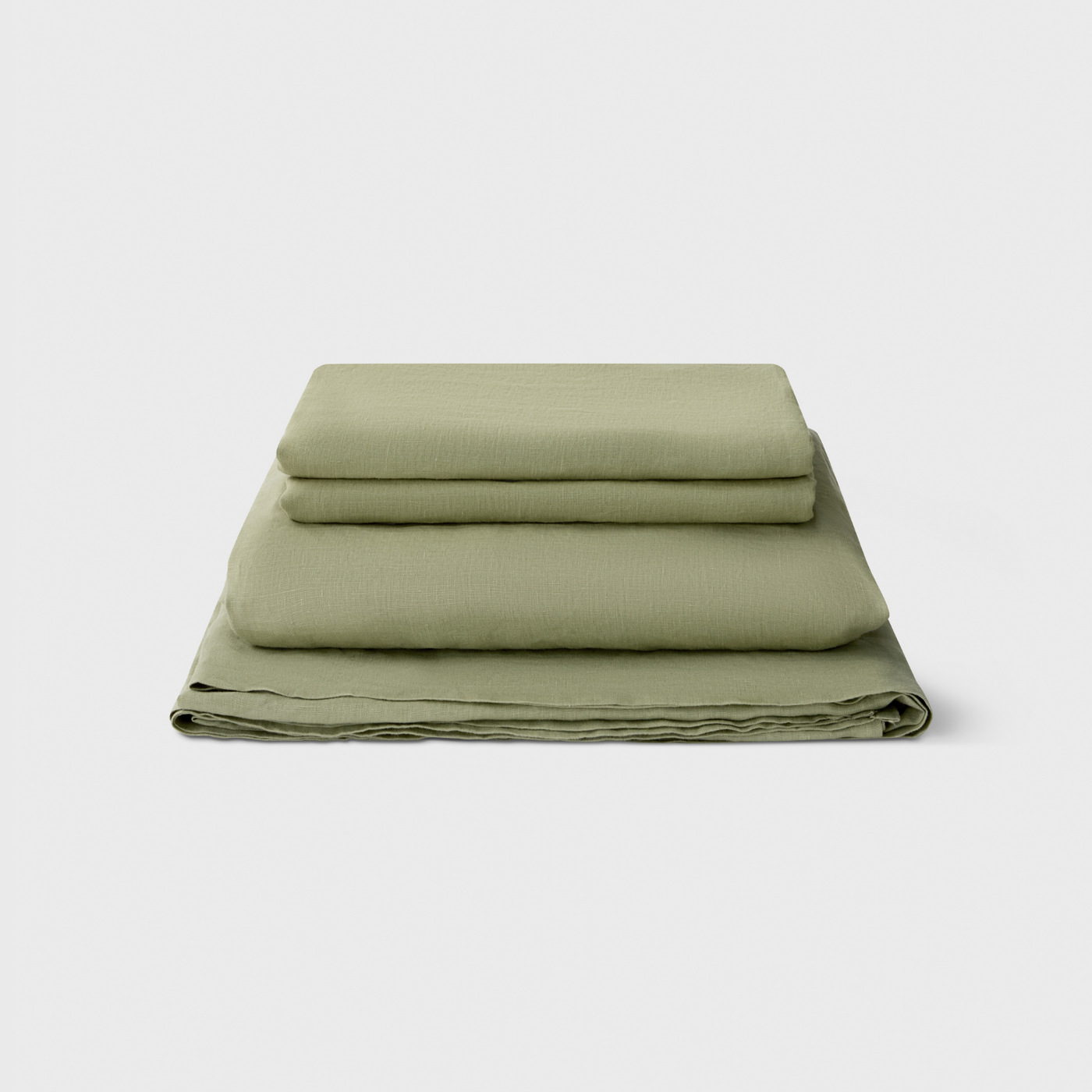 Sage, Bedding Bundle, 100% French Flax Linen