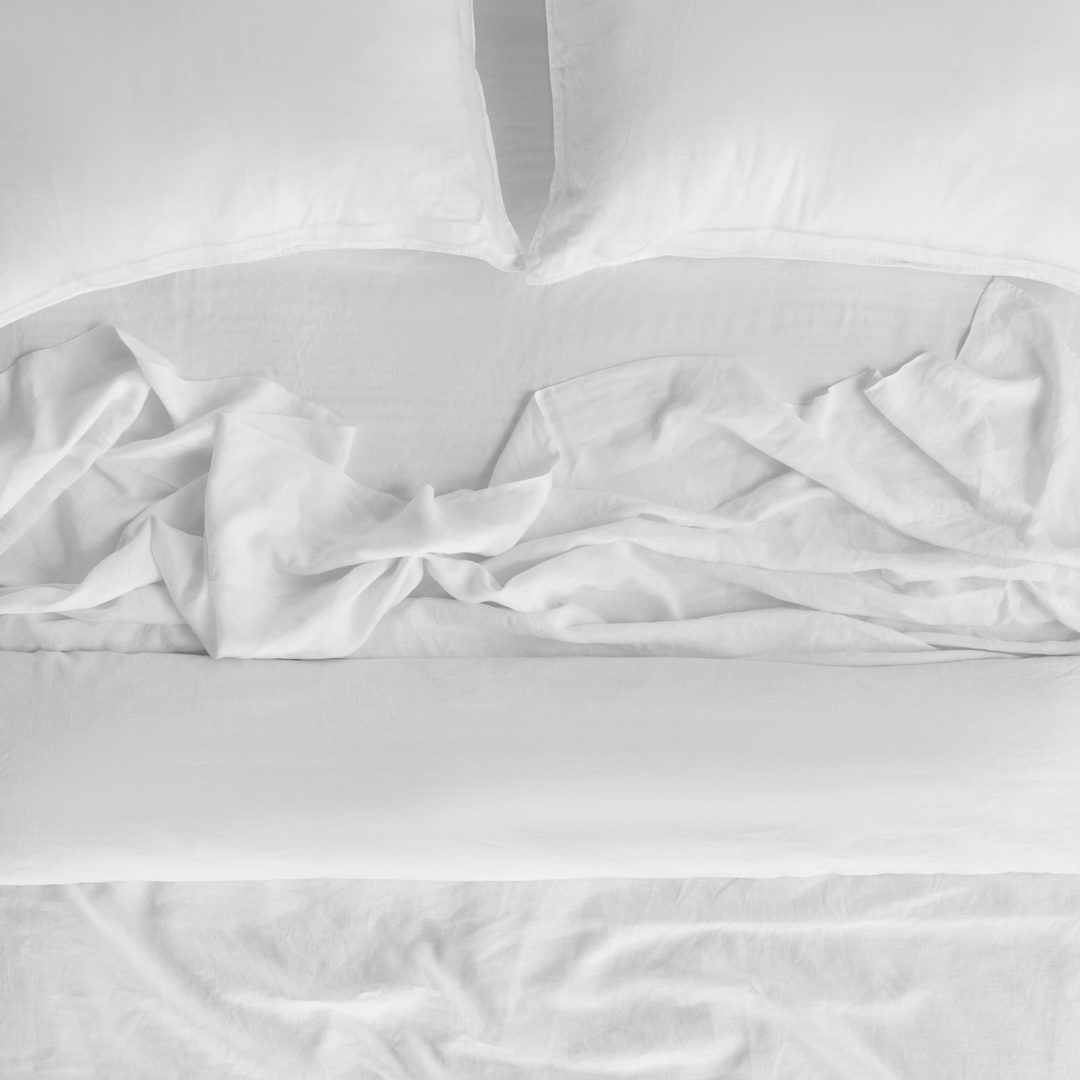 Sea-Salt, Linen Duvet Cover Set, 100% French Flax Linen