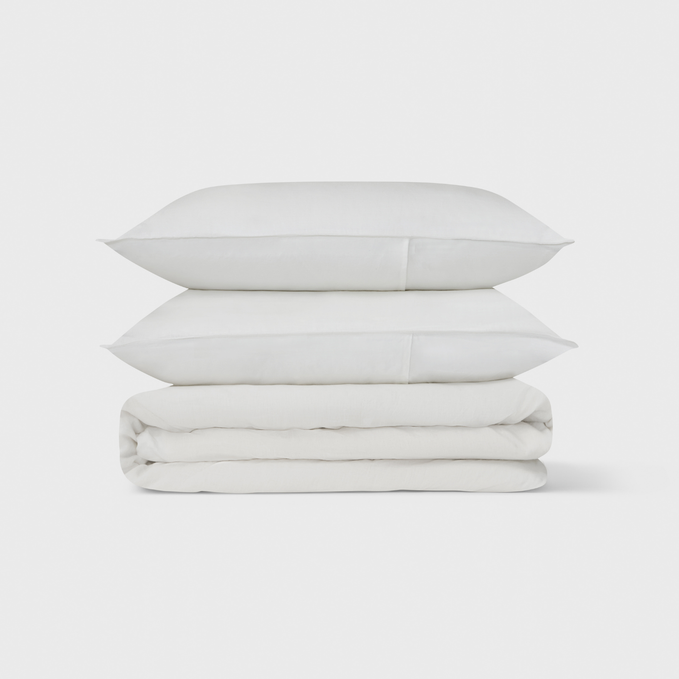 Sea-Salt, Linen Duvet Cover Set, 100% French Flax Linen