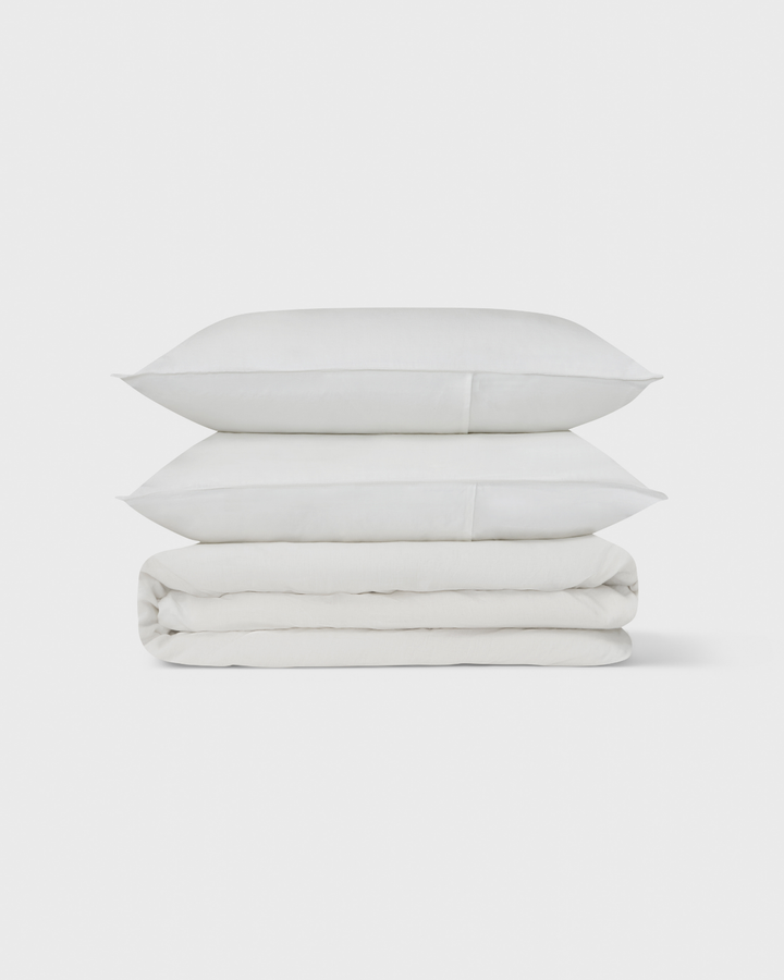 Sea-Salt, Duvet Cover Set, 100% French Flax Linen