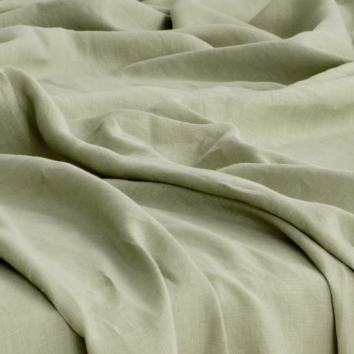 Sage, Linen Sheet Set, 100% French Flax Linen